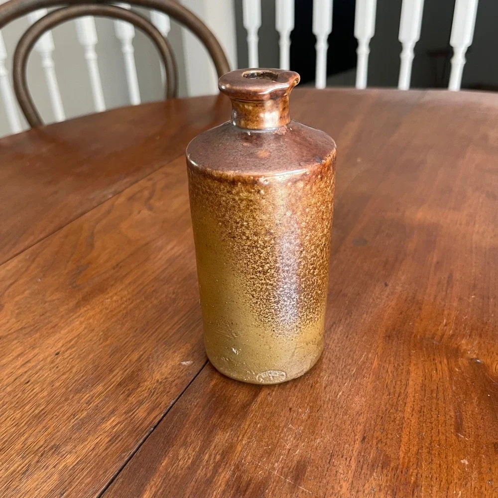 Antique Lovatt & Lovatt Stoneware Master Ink Bottle - Notts Langley Mill